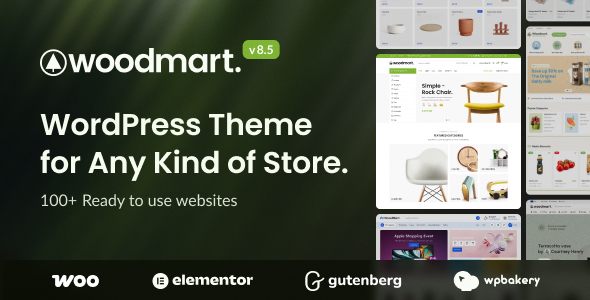 WoodMart - Multipurpose WooCommerce Theme preview